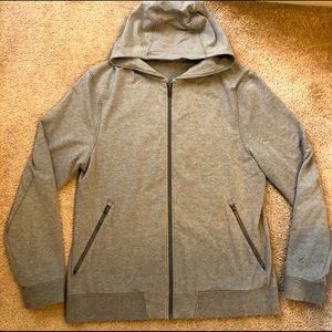 Men’s Lululemon Grey Zip Up Hoodie